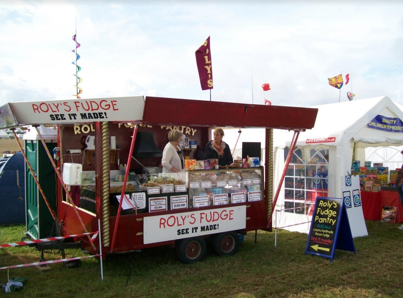 Probably the best fudge at the Great Dorset Steam Fair!