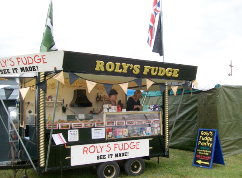 Probably the best fudge at the Great Dorset Steam Fair!