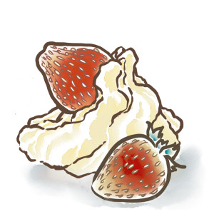 Roly's Strawberries and Cream Fudge