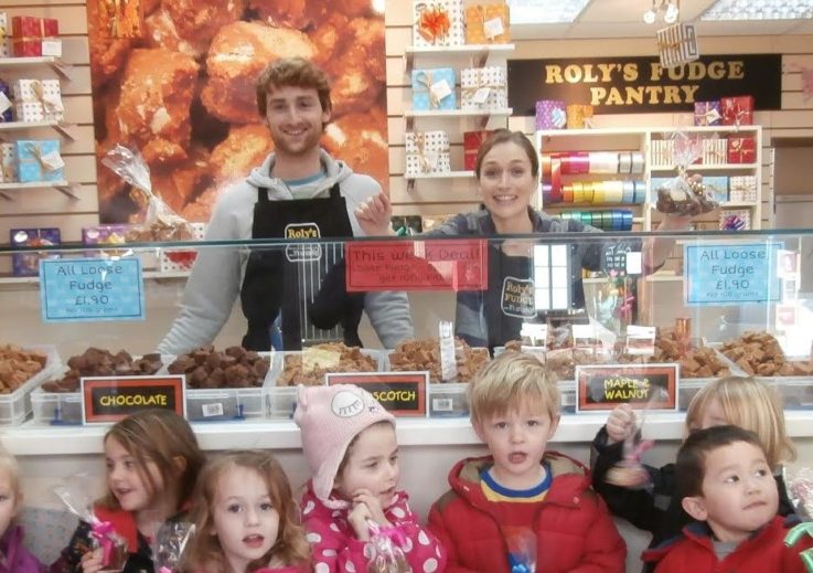 Roly's Fudge Padstow opening