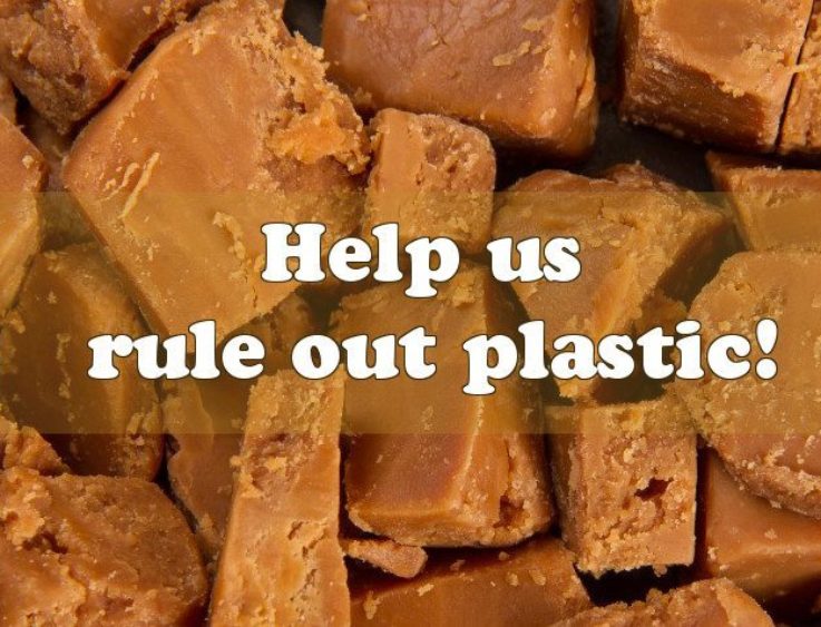 help Roly's Fudge rule out plastic!